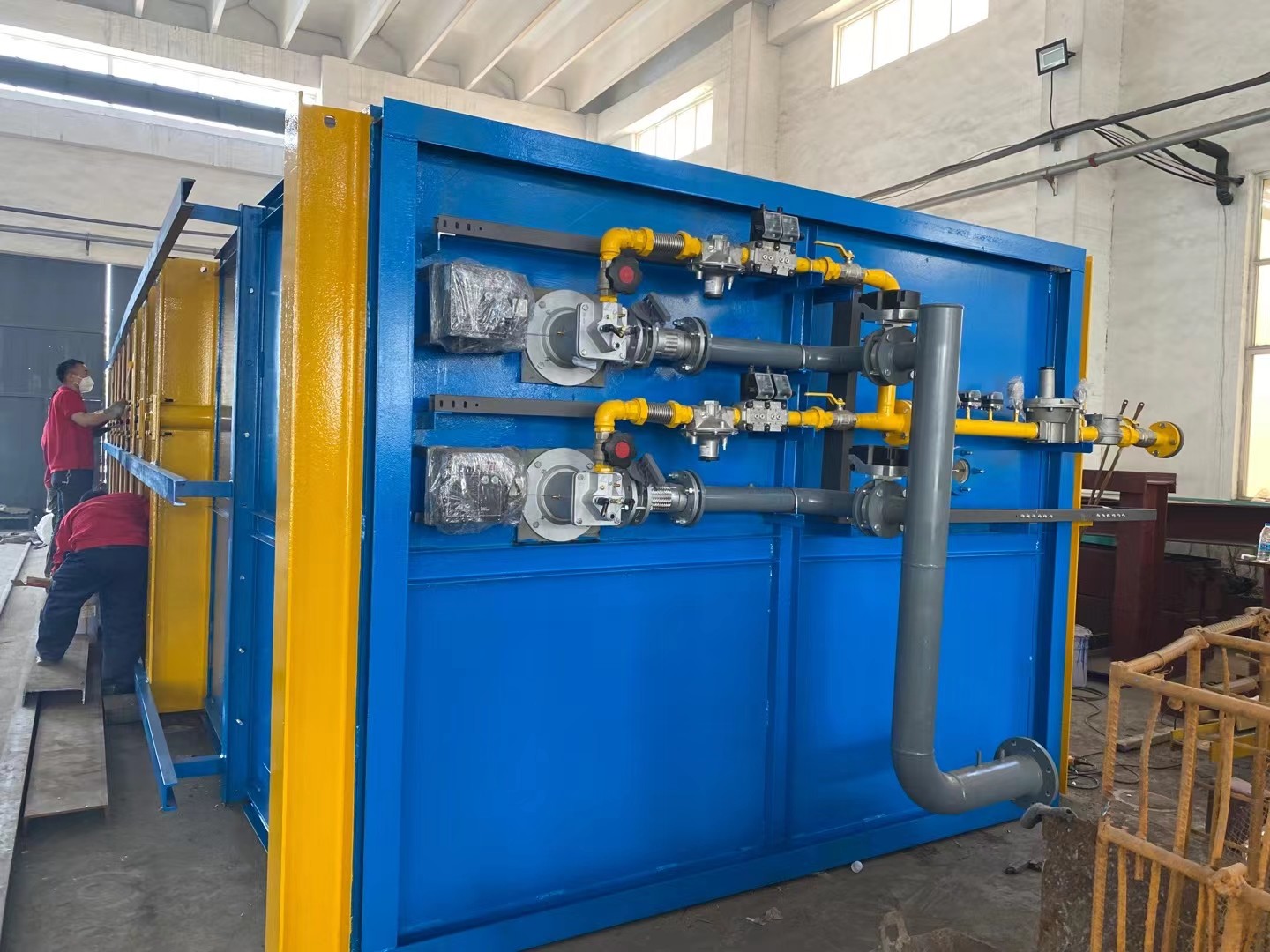kasus perusahaan terbaru tentang Selesaikan proyek tungku galvanisasi Wenxian Wuyue