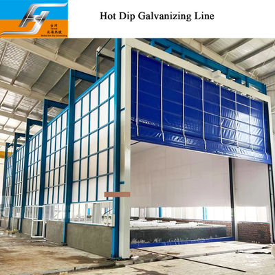 Customized Excellent Hot Dip Galvanizing Coating  Equipment Factory Plants Processing Temperature