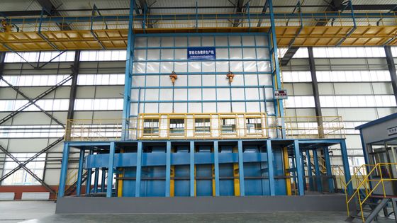 Kualitas  Hot Dip Galvanizing Enclosures On The Furnace pabrik