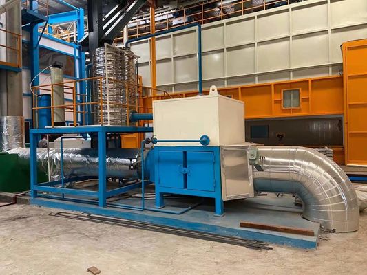 Kualitas  Hot Dip Galvanizing Turnkey Project Furnace Residual Heat Recovery System For Fluxing And Degreasing Tank pabrik