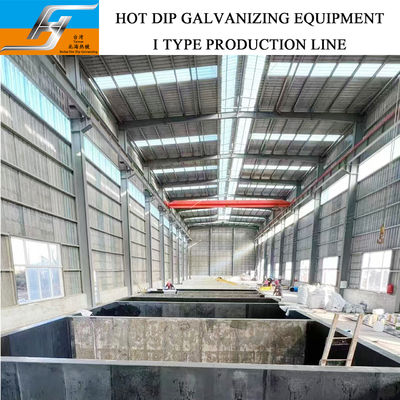 High Speed Pulse Combustion System Hot Dip Galvanizing Line dengan kualitas pelapis yang sangat baik dan tidak ada cacat permukaan
